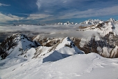 Salita dalla Valle del Tino a MONTI TORNELLO E TORNONE il 10 dicembre 2011 - FOTOGALLERY